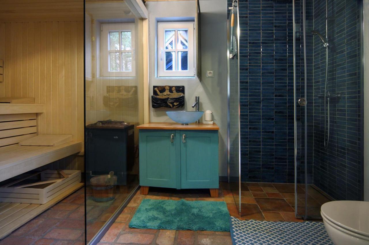 Pension Kalmus - Domek Z Sauna Smołdzino Buitenkant foto