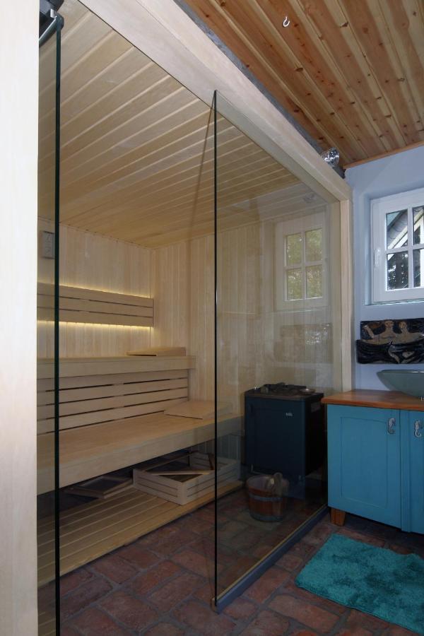 Pension Kalmus - Domek Z Sauna Smołdzino Buitenkant foto